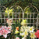 2 Pack Metal Garden Trellis 86.7" x 19.7" Rustproof Trellis for Climbing Plants Outdoor Flower W1586104502