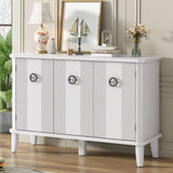 U_Style Simple and Atmospheric Wood Veneer Fraxinus Mandschuric Cabinet with Three Acacia GL-N711P170564K