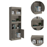 Durango Bookcase, Three Shelves, Double Door Cabinet B128P148910