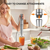 1000W Immersion Hand Blender, Stainless Steel 28678587