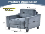 Couch Comfortable Sectional Couches and Sofas for Living Room Bedroom Office Small Space 53949767