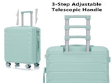 HIFINE TOURIST 20"/24"/28" 3 pcs/set in ABS Spinner Wheel Luggage, Matching Color , With Combination W2787P278781