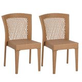 FARLEY STACKING SIDECHAIR,Set of 2,KD,Beige N762P234585A