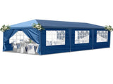 10x30ft Pop Up Canopy, Portable Instant Canopy Tent with 8 Sidewalls for 06777716