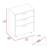 Penny Storage Cabinet, Three Drawers , Four Casters B128P148951