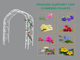 Metal Garden Assemble Freely with 8 Styles Garden Arbor Trellis Climbing Plants Support Rose 38795400