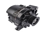 Black 160 AMP CS130 Alternator with Serpentine Pulley Fit for GM Chevrolet SBC BBC ES1006BK 88646774