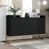 ZNTS Modern Sideboard Elegant Buffet Cabinet with Large Storage Space for Dining Room, Entryway 79707849