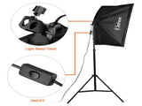 135W Bulb 5070 Single Head Soft Light Box Two Lights Set US Plug 14577102