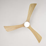 ZNTS 52" Ceiling Fan with Lights Remote Control,Quiet DC Motor 3 Blade Ceiling Fans 6 Speed W1592122611