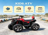 12V Red Kids Ride-On ATV, Music Headlights, for 37-60 Months Toddlers 21548549