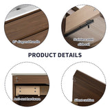 30" Wall Mounting Bathroom Vanity, Soft Close Drawer W999P193006