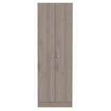 Multistorage Pantry Cabinet, Five Shelves, Double Door Cabinet -Light Gray B20092099