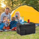 12 Volt Car Refrigerator w/ -468 Adjustable Range Divider for Camping 68032263