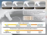 Tankless Smart Toilet With Bidet Built In, One-piece Bidet Toilet Seat, Auto Flush,Heated Seat, Warm W3598P362101