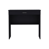 80 C Writting Desk, Compact Workstation with Drawer and Lower Shelf B070P173209