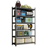 Garage Storage Rack, 6-Story Metal Shelves, Adjustable Partition Storage Unit, Supermarket, Home, 49319453