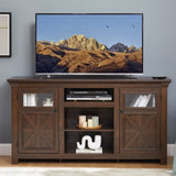 2 Doors Cabinet Farmhouse Cabinet, Farmhouse TV Stand Barn Design,Modern Farmhouse TV Media Stand, W1758P199936