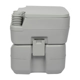 ZNTS 20L Portable Removable Flush Toilet with Double Outlet（Same as 44809271/81036718 ） 19150416