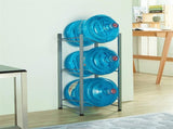 3-Tier Water Rack Stainless Steel Heavy Duty Water Cooler Jug Rack 50233494