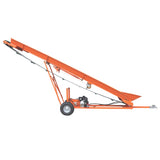 Firewood Conveyor 6.5HP 208cc Gasoline Powered 19.7" Width PVC Belt Wood Conveyor Lifter Elevator N818P194902O