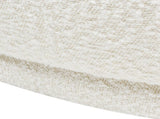 Aire 75" RAF Modern Rounded Chaise Lounge, Ivory White Boucle B2719P238297
