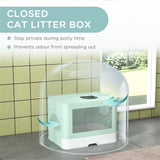 Fully Enclosed Cat Litter Box/Cat Litter Box 09412178