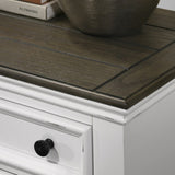 Clelane Wood Bedroom Set with Shiplap Panel King Bed, Dresser, Mirror, and Nightstand T2574P202583