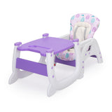 ZNTS Convertible High Chair for Babies, Booster Seat with Safety Belt Feeding Tray, Toddler Chair and W2181P147619