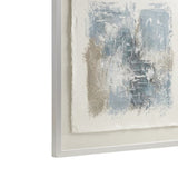 Hand Painted Abstract Framed Glass and Matted Wall Art B03598890