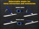Bull Float Concrete Tools,488 Magnesium Aluminum Alloy Concrete Float with 4 Combinable 42914781