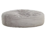 Traditional 72 in. Oversized Velour Memory Foam Bean Bag, Living Room Round Lounger Sofa Chair, B011P206739