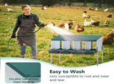 4-Hole Chicken Nest, With Legs And Cover to Protect Eggs,Green W1422P292941