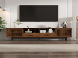 78-Inch TV Stand for TVs up to 85-Inch, Media Console with 2 Drawers, Soft-Closing Hinges and N710P510683P