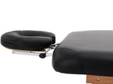 HENGMIGN Stationary Massage Table Treatment Clincal Beauty Bed /PU Spa Bed,Black W21236007