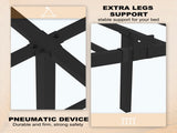 Full Size Bed Frame, Heavy Duty Metal Bed Frame , Quick & Easy Assembly, LED light , No Noise, Black W311P416238