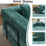 Compression Sofa,Convertible Floor Sofa Bed with Fixed-Shape Frame, Boneless Modular Sectional 18322636