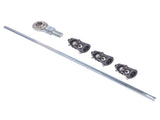 36" Steering Shaft Kit 3x 3/4DD Black U-Joints & Bearing Heim Joint Fit for GM Universal 64929850