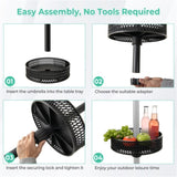 Patio Umbrella Table Tray Adjustable 14735553