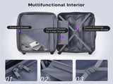 Hardshell Luggage Sets 4 pcs Bag Spinner Suitcase with TSA Lock Lightweight-16"20"24"28" PP310249AAI