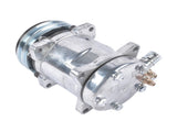 A/C Compressor with Clutch w/2-Groove Pulley Replacement for Sanden 508 Style V-Belt HC5003C 77190859