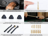 Universal Gun Cleaning Kit Gun Cleaning Brushes Mops Muff Guard w/ Carrying Case For Rifles Pistols 70520443