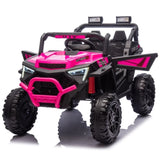24V 400W Kids Ride On Electric UTV W/Parents Remote Control,Four-Wheel Suspension,LED W1578P284294