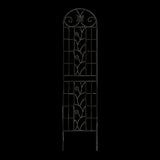 2 Pack Metal Garden Trellis 86.7" x 19.7" Rustproof Trellis for Climbing Plants Outdoor Flower W1586P268024