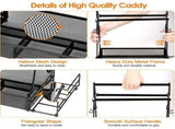 Portable Grill Utensil Caddy, MultiSpace Metal BBQ Storage Organizer with Detachable Parts, Easy 30205161