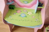 ZNTS Kids Funnel Olivia the Fairy Girls Dressing Table with Chair B05367937