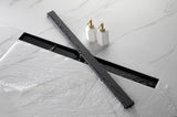 36 Inches Linear Shower Drain with Removable Cover, 304 Stainless Shower Drain Included Hair W92891550