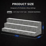LED Lighted Liquor Bottle Display Shelf, 37 Inch Bar Display Shelf, DIY Illuminated Bottle Shelf W2178P163236