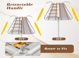 29 Key Marching Glockenspiel Silver Aluminum C5-A7 Tune, Adjustable Length with Mallets & Belt 05432339