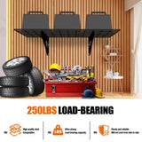 24*48 Inch Wall Mounted Wall Shelf for Garage Heavy Duty Wall Shelf, Supermarket Storage Shelf, W1831P296097